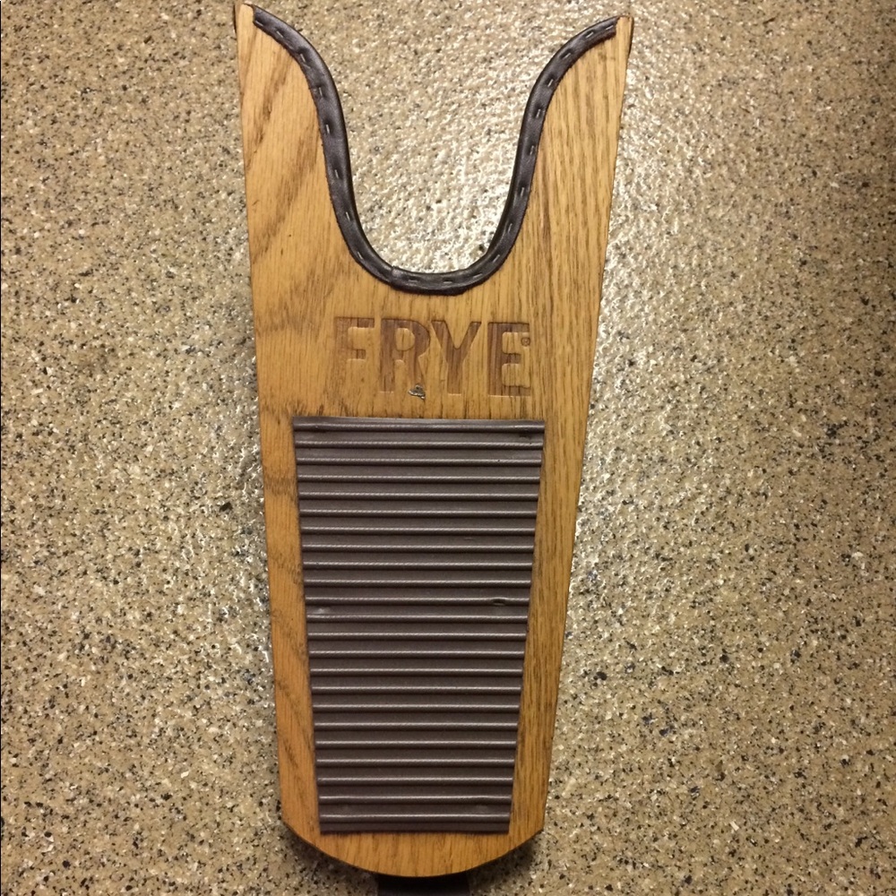 Frye wooden boot jack